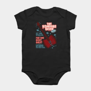 The Vampire Queen Music Poster Baby Bodysuit